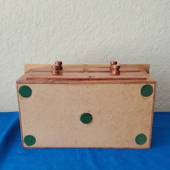 Wooden Miniature Dresser with Drawers Jewelry Box - Picture 6 of 7